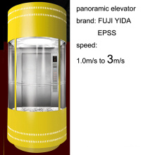 SGS a approuvé un ascenseur panoramique à grande vitesse de 3 m / s pour seights